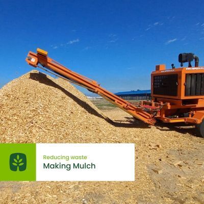 Mulch Making On Site