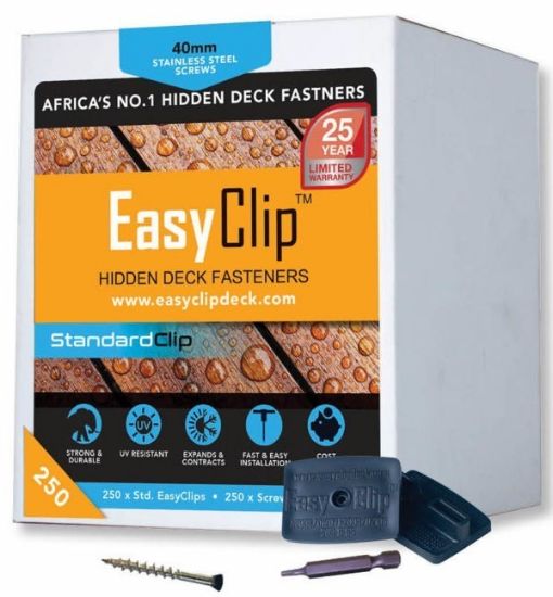 Picture of EasyClip Coastal Timber clips and screws (Pack of 800)