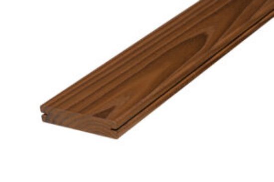 Picture of Thermory Thermo Ash Decking 20x150mm (Edge and End Grooved)