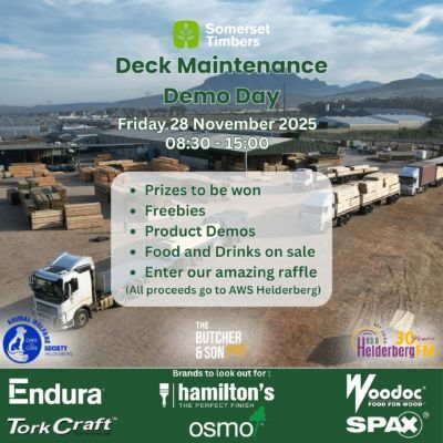 Decking Maintenance Demo Day