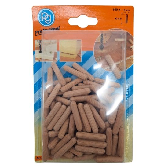 Picture of Dowels 6 x 30mm (pack of 100)